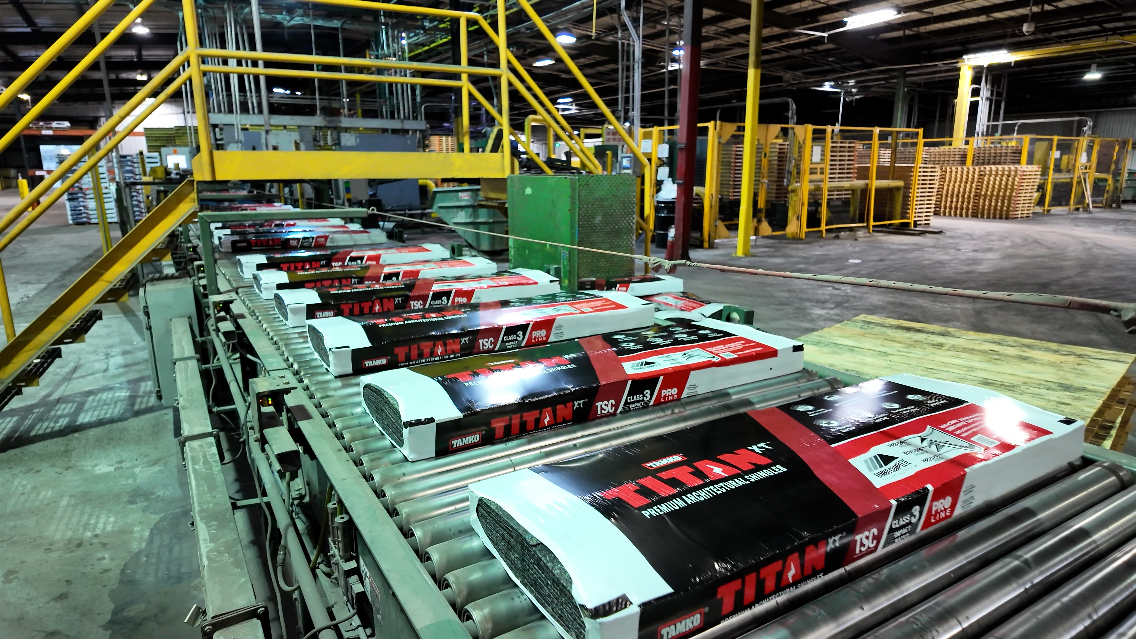 TAMKO manufacturing facility in Dallas, Texas