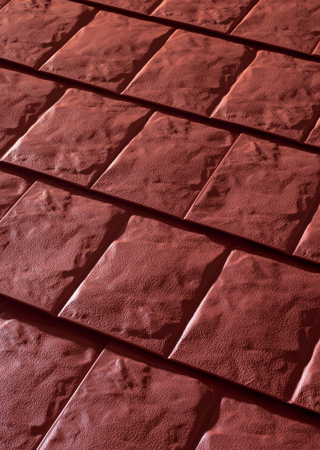 MetalWorks StoneCrest Slate - Sequoia Red