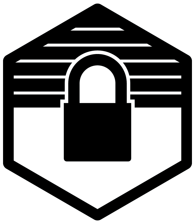 Hex Icon - Anchor-Lock lock dark