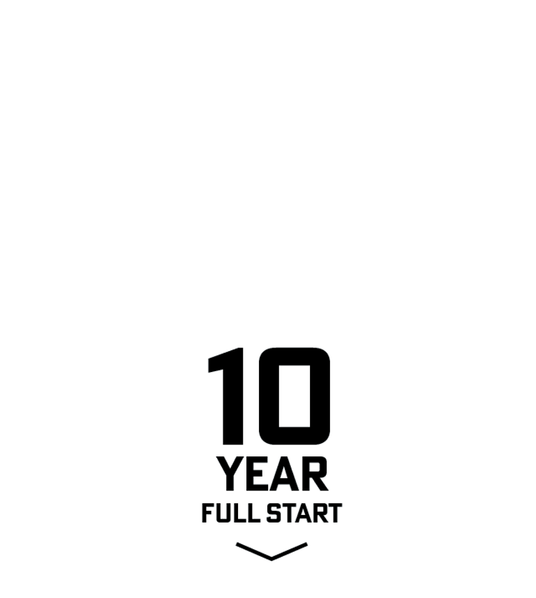 Lifetime Limited Warranty - 10 Year Full Start (alt reverse)