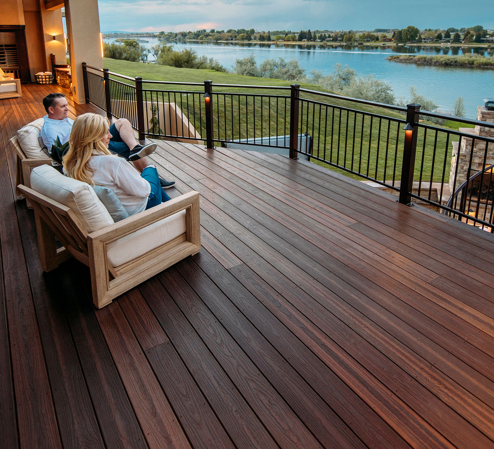 Envision Distinction Rustic Walnut — Enjoying the View Envision Distinction Rustic Walnut enjoying the view