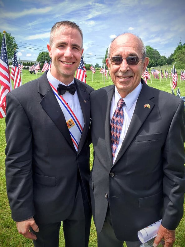 TAMKO Employee Anthony Margiotta &amp; POW John Fer (thumb)