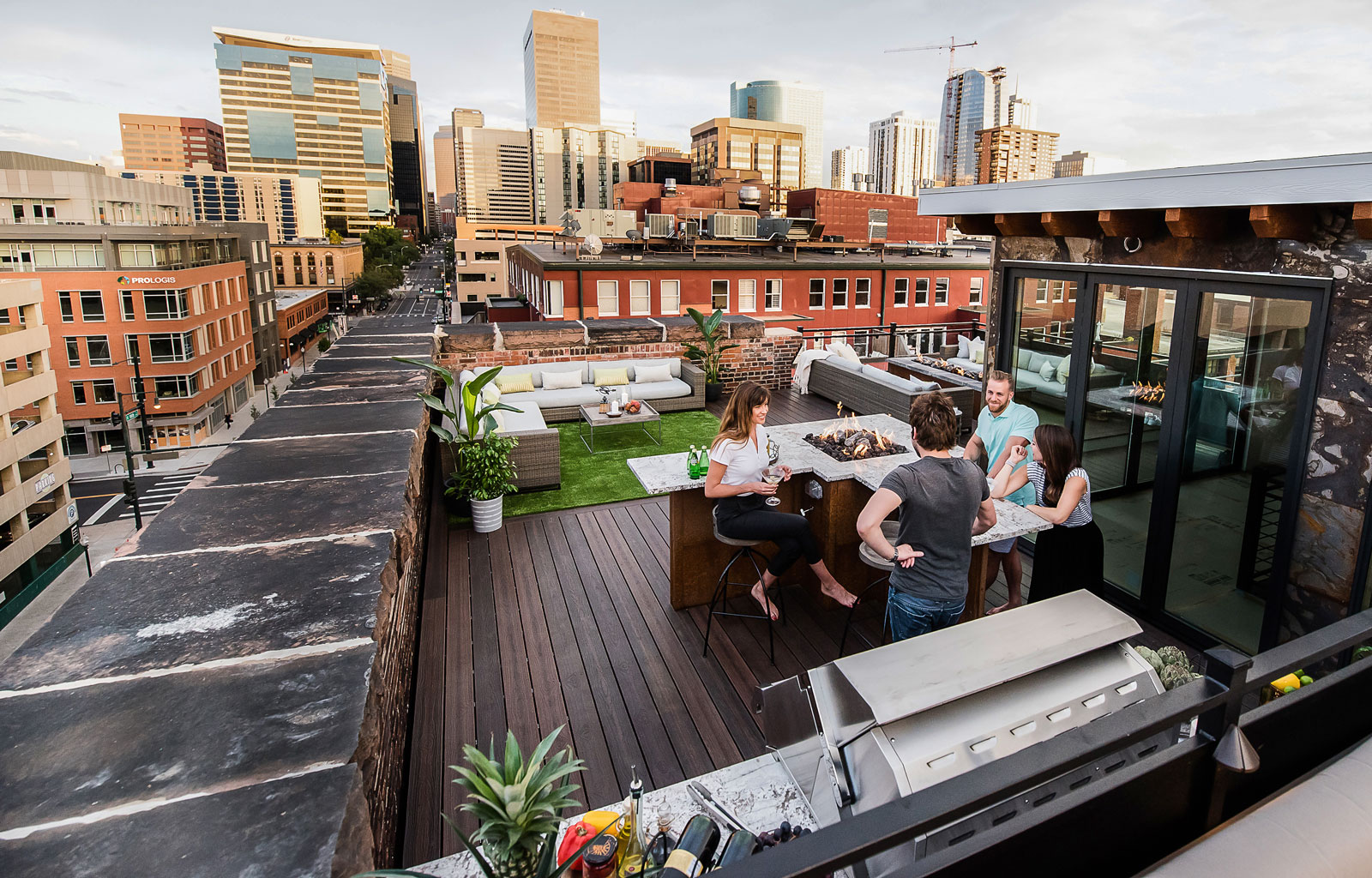 TAMKO Envision Decking - Rooftop Deck Party TAMKO Envision Decking - Rooftop Deck Party