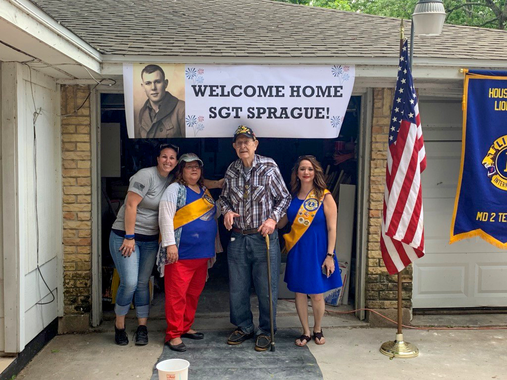 Welcome Home Sgt Sprague